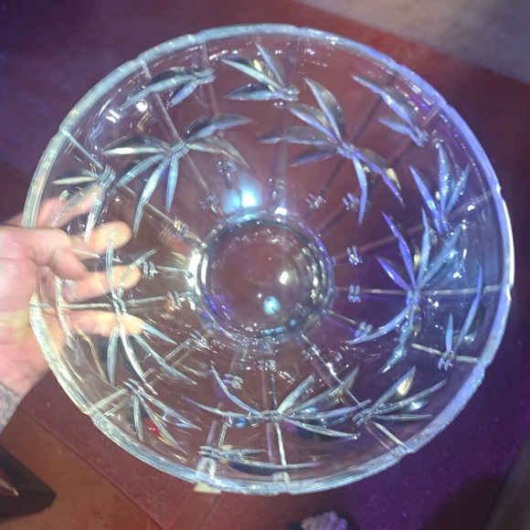Shannon Crystal Lead Punch Bowl/ Center piece bowl - Picture 1 of 7
